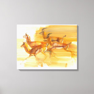 Toile Gazelles courantes 2010