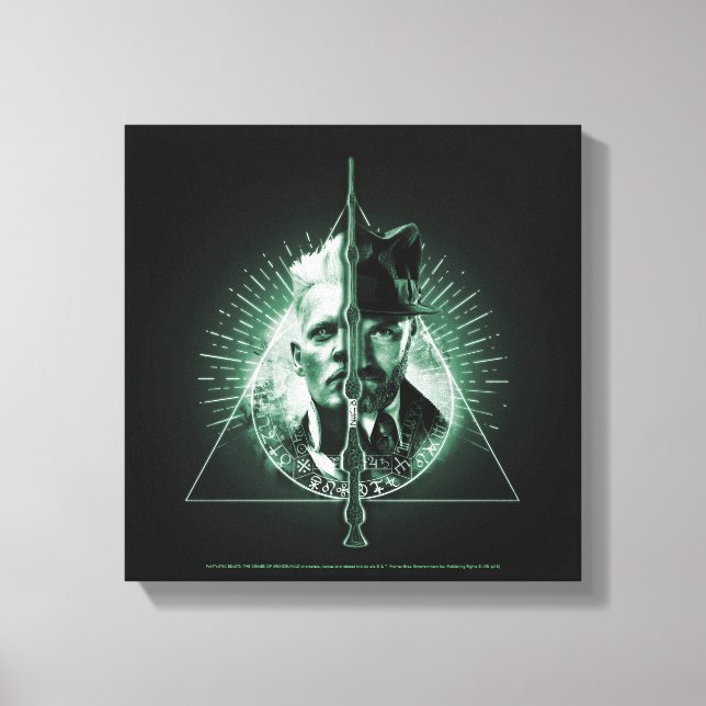 Toile GELLERT GRINDELWALD™ contre Dumbledore (Recto)