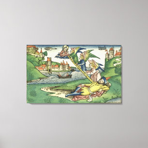 Toile Genèse 28 l'échelle de 10 Jacob, de 'Nuremberg
