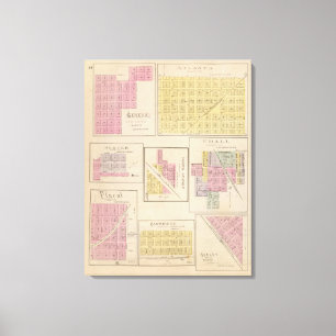Toile Genève, Atlanta, Dexter, sommet grand, le Kansas
