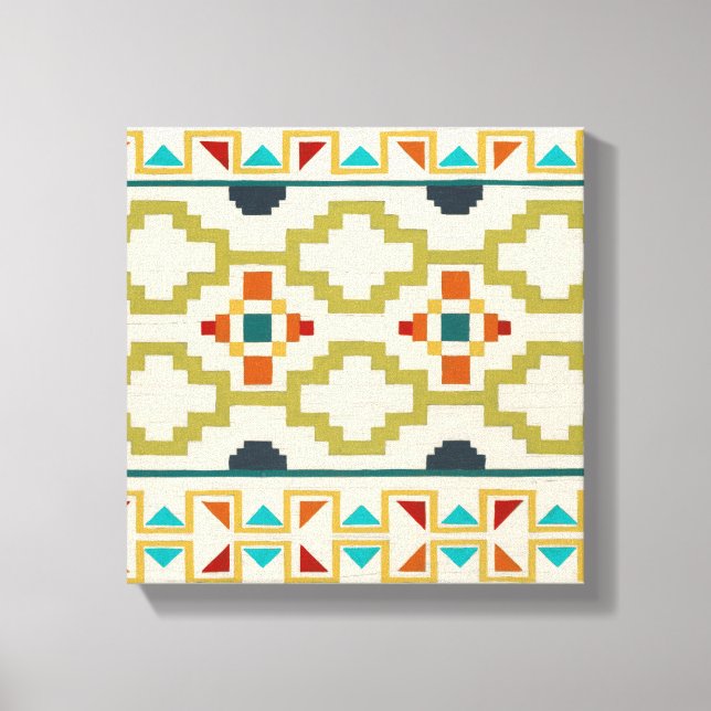 Toile Géométrie du sud-ouest I (Recto)