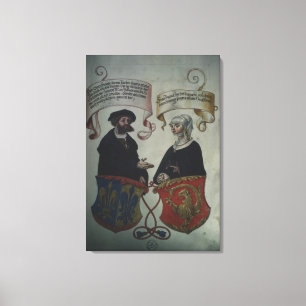 Toile Georg Fugger son épouse Regina Imhoff, 'Geheim