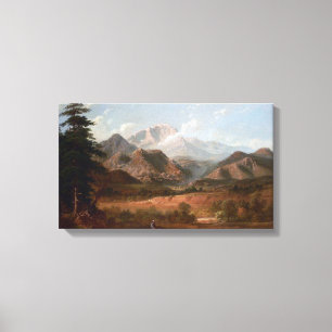 Toile George Caleb Bingham Vue de Pikes Peak