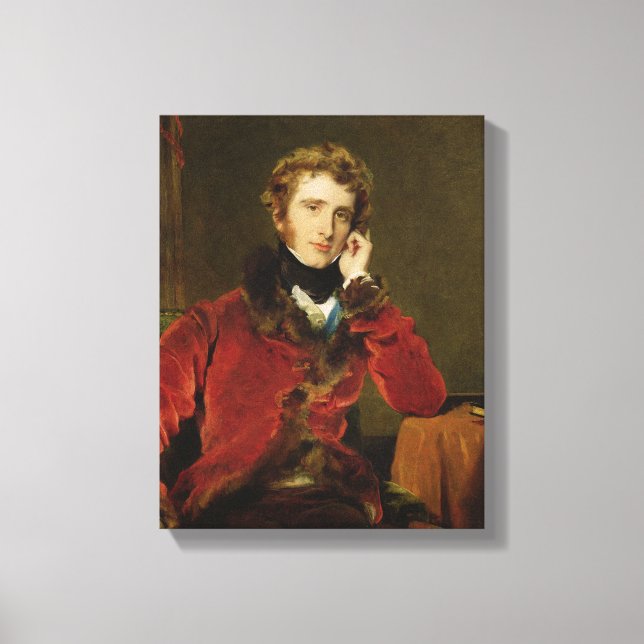 Toile George James Welbore Agar-Ellis (Recto)