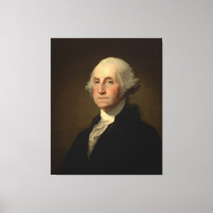 Toile George Washington 1er président américain par Stua