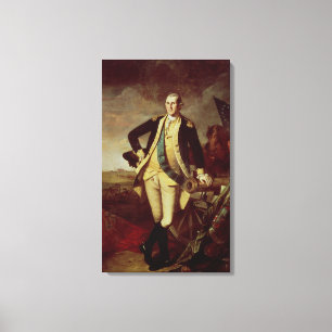 Toile George Washington chez Princeton, 1779