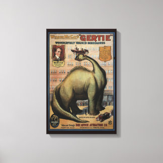 Toile Gertie Le Dinosaur