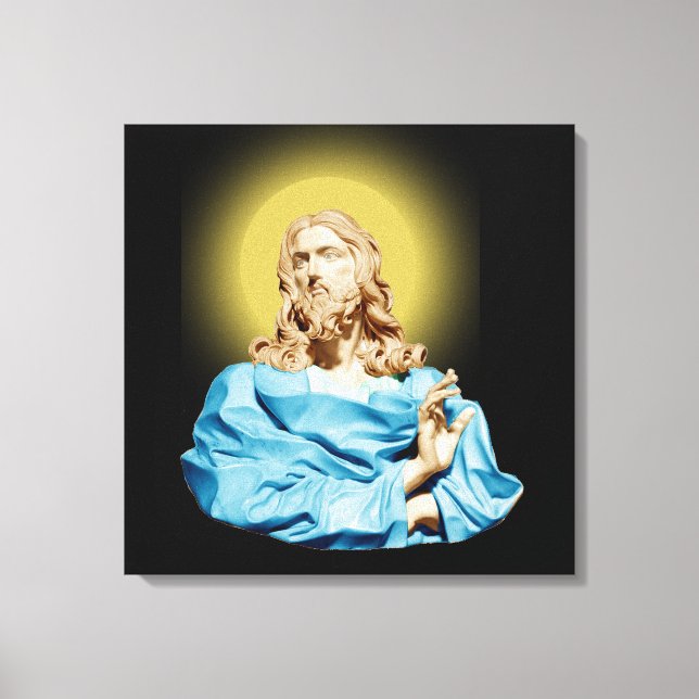 Toile Gian Lorenzo Bernini Bust of Christ 1679 (Recto)