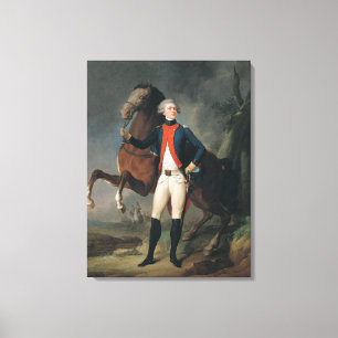 Toile Gilbert Motier Marquis de la Fayette, 1788