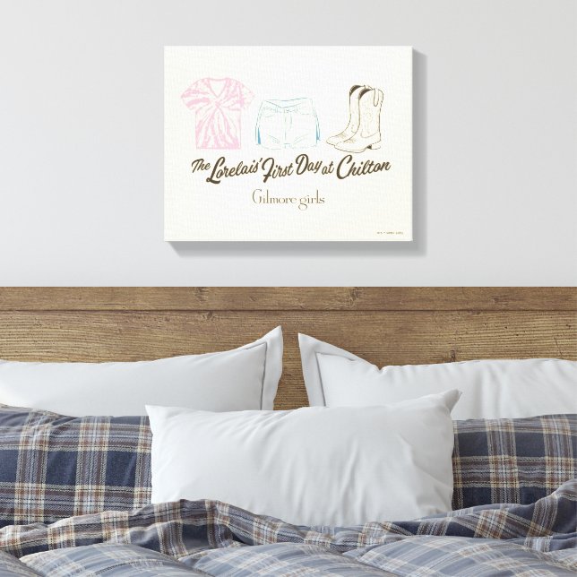 Toile Gilmore Girls Lorelai Chilton Outfit Design (Insitu(Chambre))