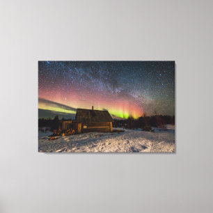 Toile Glace et neige Aurora Polaris Murmansk, Islande