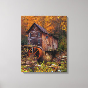 Toile Glade Creek Grist Mill