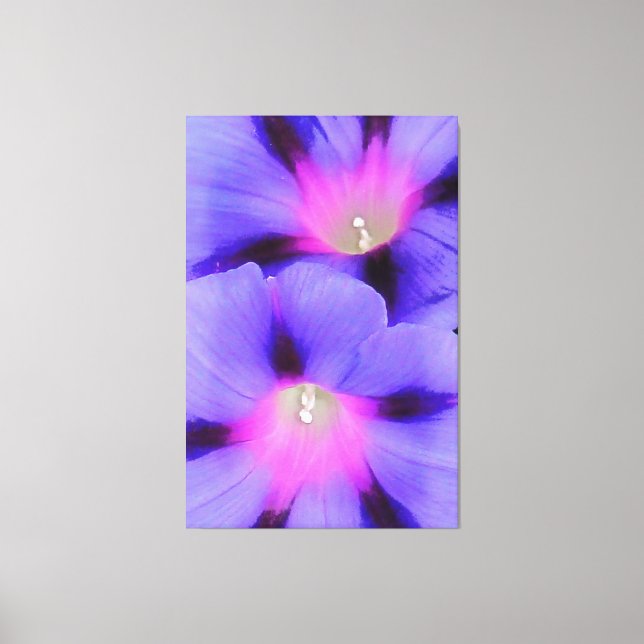 Toile Gloire artistique du matin violet et rose (Recto)