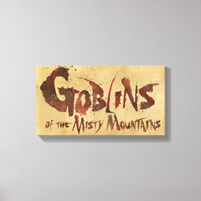 Toile Goblins des montagnes Misty (Recto)
