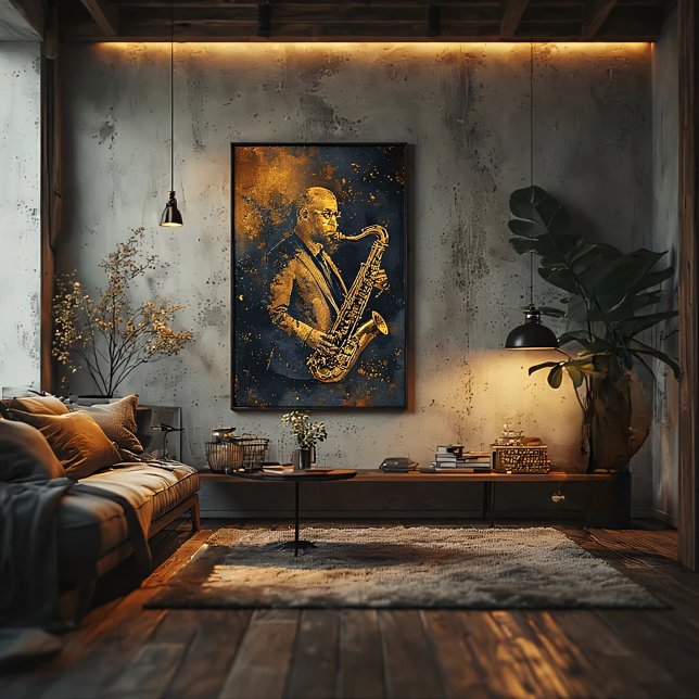 Toile Golden Elegance (Créateur téléchargé)