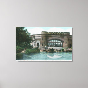 Toile Golden Gate Park Strawberry Hill Vue panoramique
