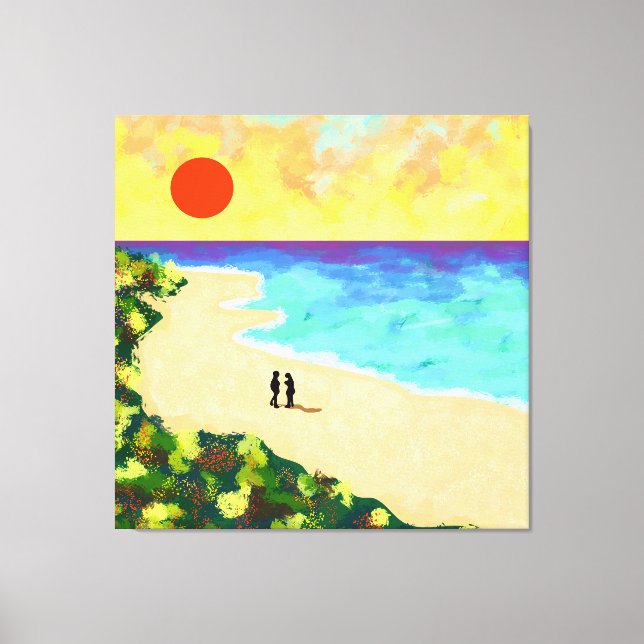 Toile Golden Glow (Recto)