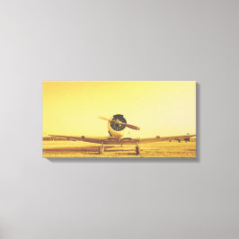 Toile Golden Yellow Antique avion Wingspan