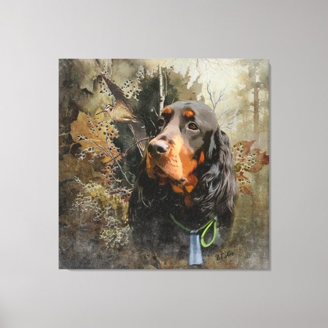Toile Gordon Setter (Recto)
