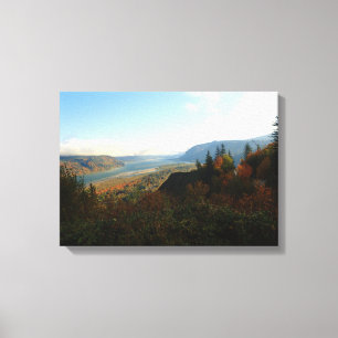 Toile Gorge de la rivière Columbia en automne, Oregon