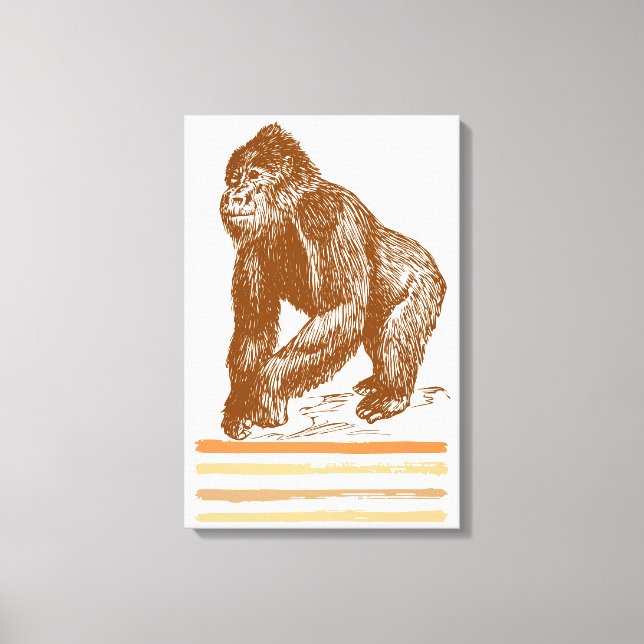 Toile Gorilla (Recto)