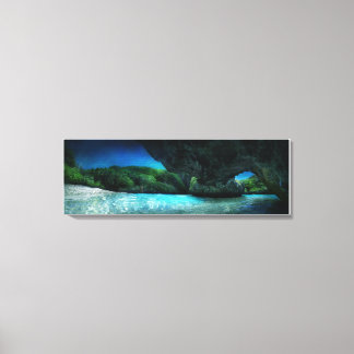 Toile GOUAM Spanish Steps panoramique