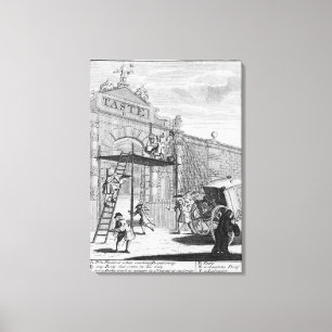 Toile Goût, ou porte de Burlington, 1732