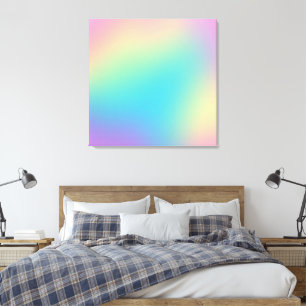 Toile Gradient arc-en-ciel magnifique
