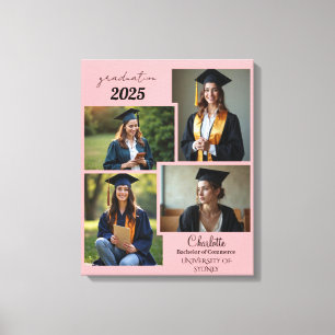 Toile Graduation personnalisée Photo Collage Canvas Impr