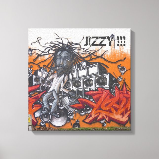 Toile Graffiti (Recto)