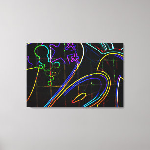 Toile Graffiti 10 36x24 (90x60cm) waccn