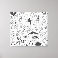 Graffiti mignon : Doodle Art Set.