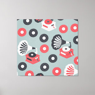 Toile Gramophone Artiste Sans Fil