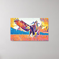 Grand aigle L'art animal Abstrait