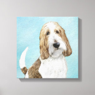 Toile Grand Basset Griffon Vendeen - Art Chien original