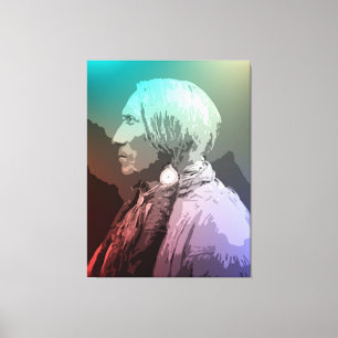 Toile Grand cheval - Cheyenne du sud