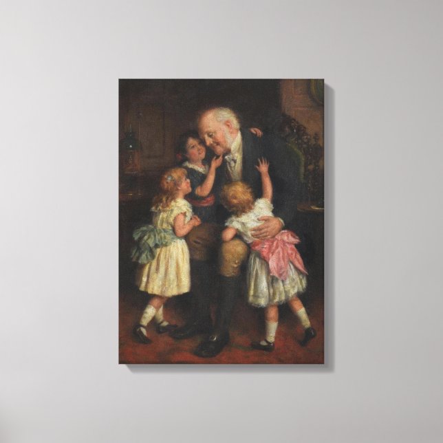 Toile Grand-père (par Joseph Clark) (Recto)