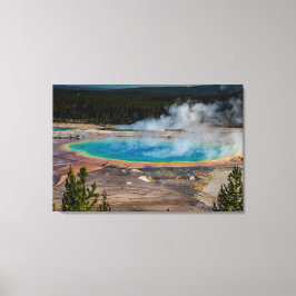 Toile Grand Prismatic Spring Parc national de Yellowston