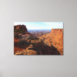 Toile Grand View Point dans le parc national de Canyonla
