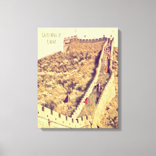 Toile Grande Muraille de Chine voyage