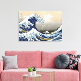 Toile Grande vague au large de Kanagawa | Hokusai |