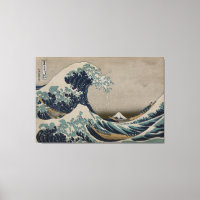 Grande vague au large de Kanagawa - Image d'art av