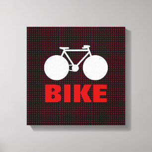 Toile graphic bike