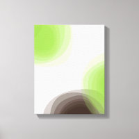 Graphique abstrait vert, moderne, simple, fleuri