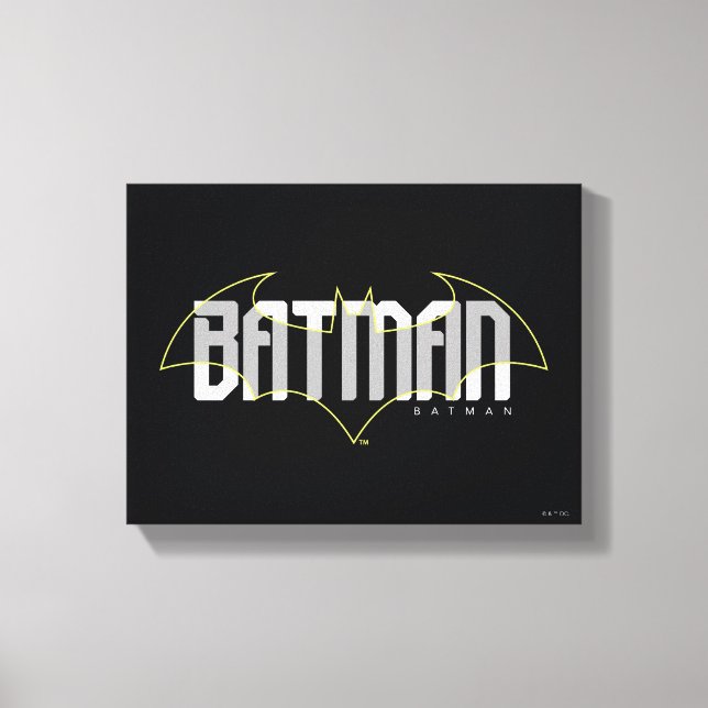 Toile Graphique de nom haute technologie Batman (Recto)
