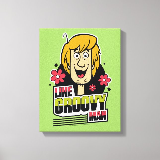 Toile Graphique de Shaggy "Like Super Man" (Recto)