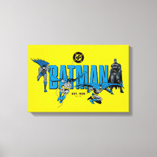 Toile Graphisme Batman Legends Forever