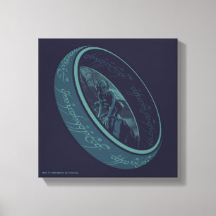 Toile Graphisme de L'ANNEAU UNIQUE™ GOLLUM™