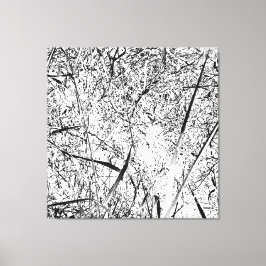 Toile Grass Alien blanc