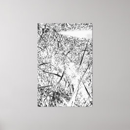 Toile Grass Alien blanc